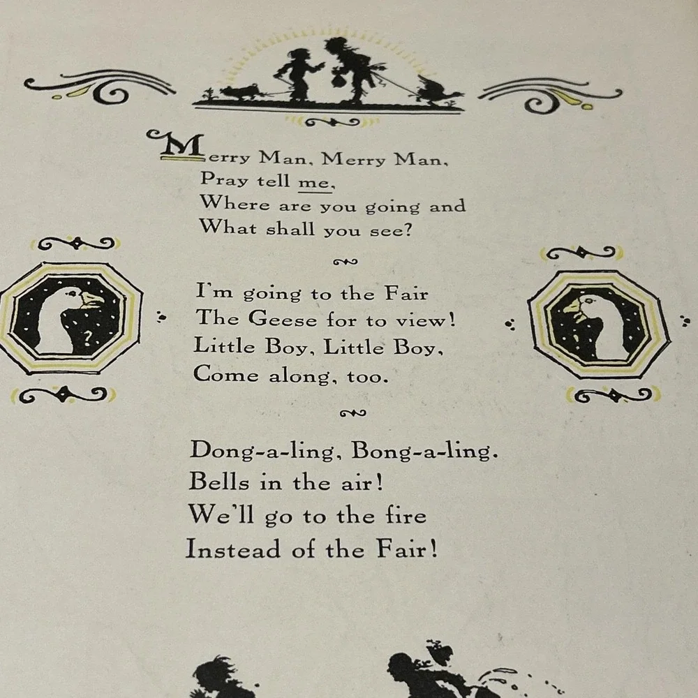 Granny Goose, Antique Children's Book,‎ John Rae 1926 Gordon Volland Edition